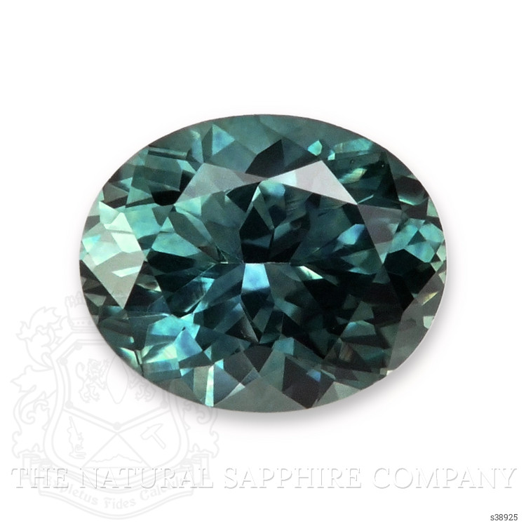 0.46 Ct. Bluish Green Sapphire from Montana