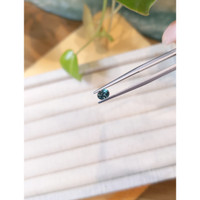 0.46 Ct. Bluish Green Sapphire from Montana Life Style