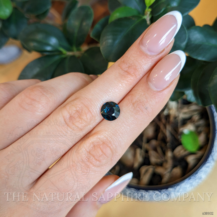 3.05 Ct. Greenish Blue Sapphire from Madagascar