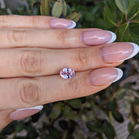 2.56 Ct. Pink Sapphire from Ceylon (Sri Lanka) Life Style
