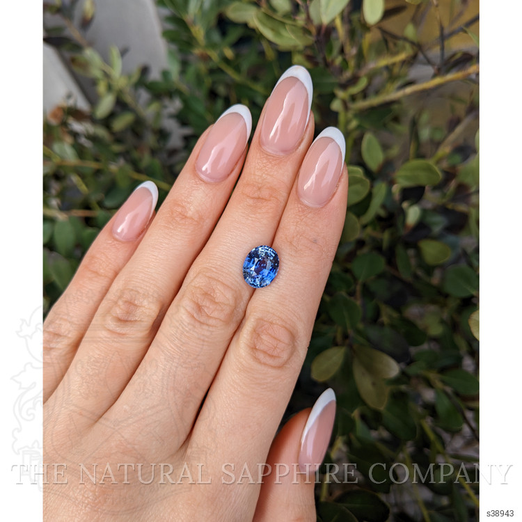 5.05 Ct. Blue Sapphire from Ceylon (Sri Lanka)