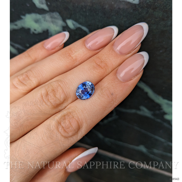 5.05 Ct. Blue Sapphire from Ceylon (Sri Lanka)