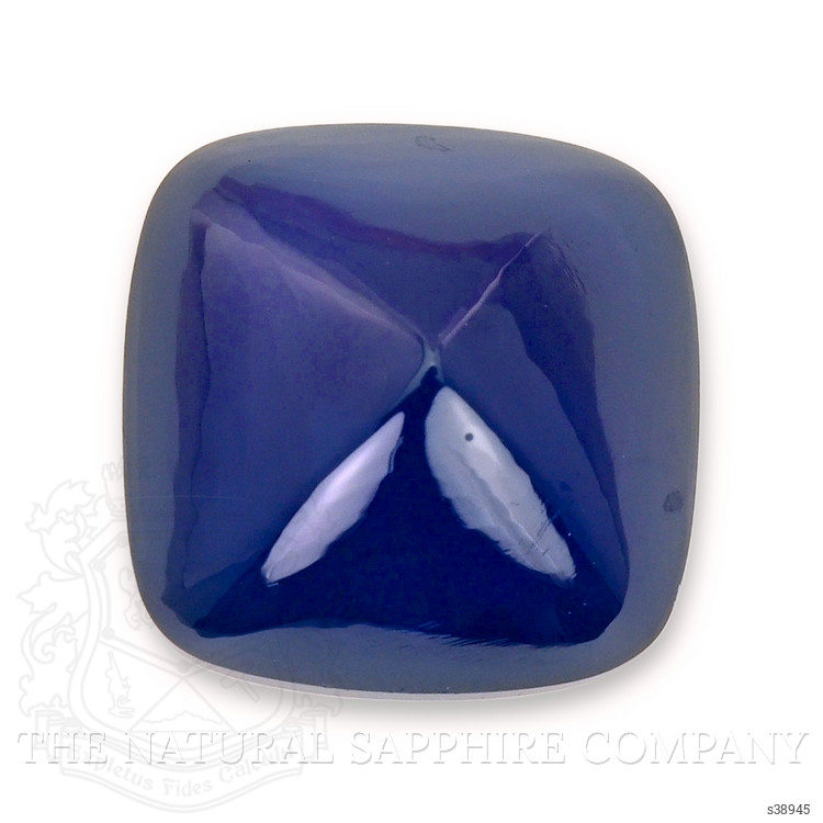 9.21 Ct. Blue Cabochon Sapphire from Ceylon (Sri Lanka)