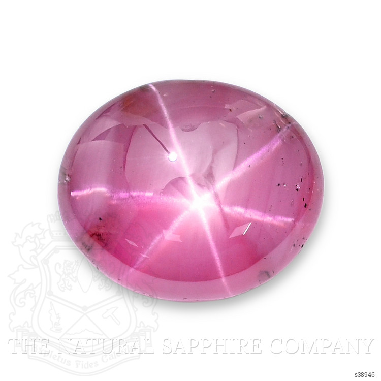 5.64 Ct. Pink Star Sapphire from Ceylon (Sri Lanka)