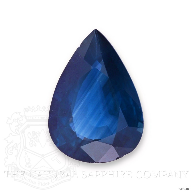3.95 Ct. Blue Sapphire from Ceylon (Sri Lanka)