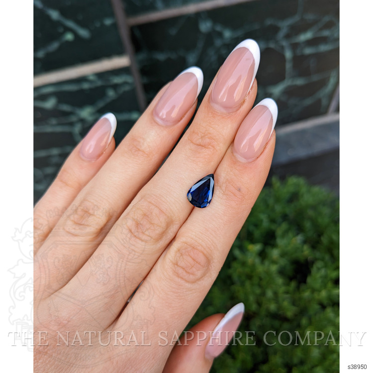 2.87 Ct. Blue Sapphire from Ceylon (Sri Lanka)
