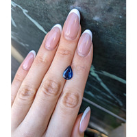 3.22 Ct. Blue Sapphire from Ceylon (Sri Lanka) Life Style