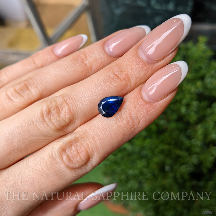 3.54 Ct. Blue Sapphire from Ceylon (Sri Lanka)