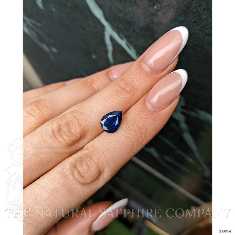 3.83 Ct. Blue Sapphire from Ceylon (Sri Lanka)