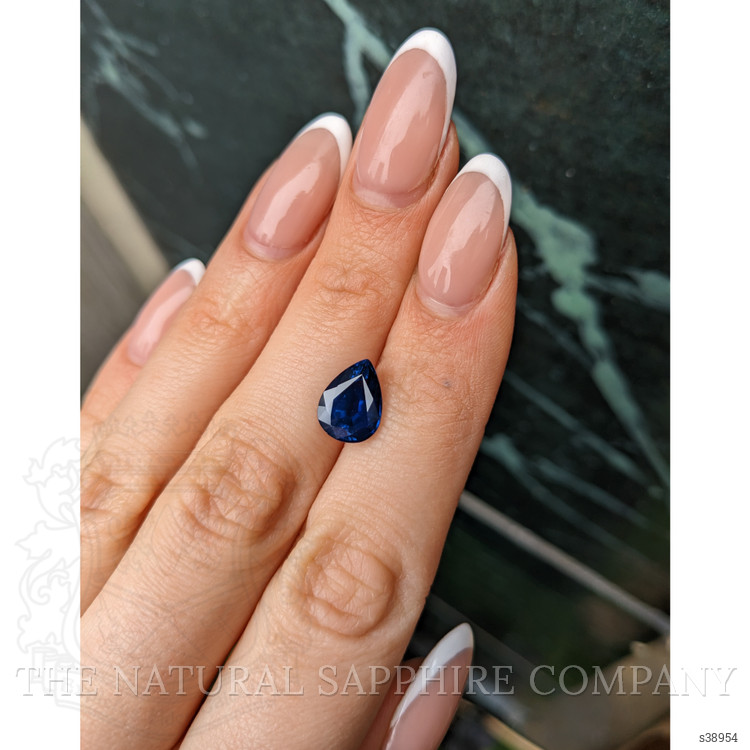 3.83 Ct. Blue Sapphire from Ceylon (Sri Lanka)
