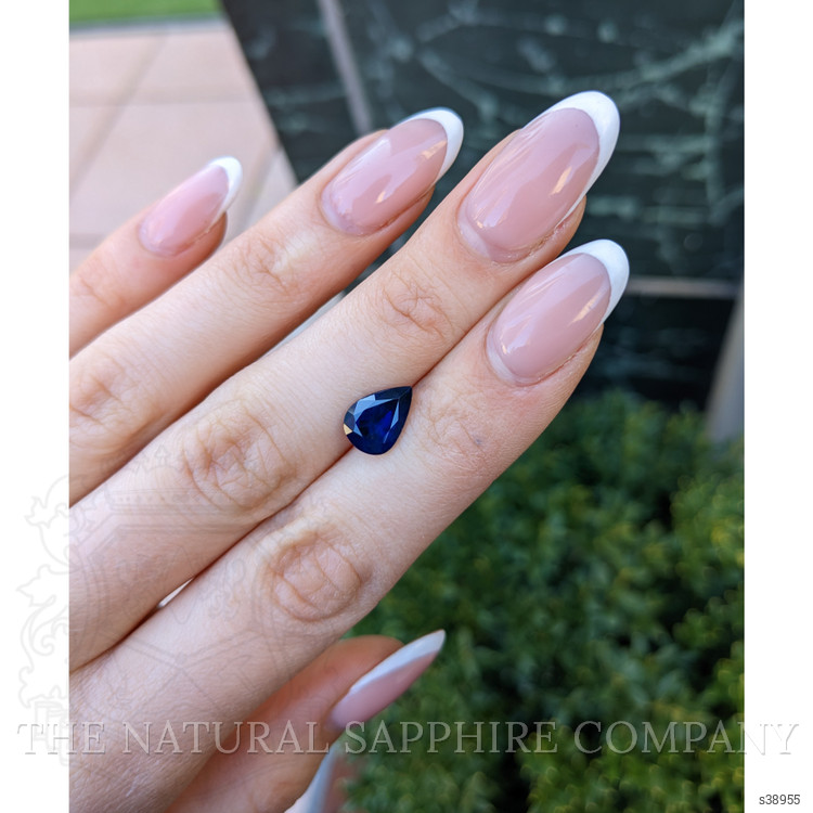 2.66 Ct. Blue Sapphire from Ceylon (Sri Lanka)