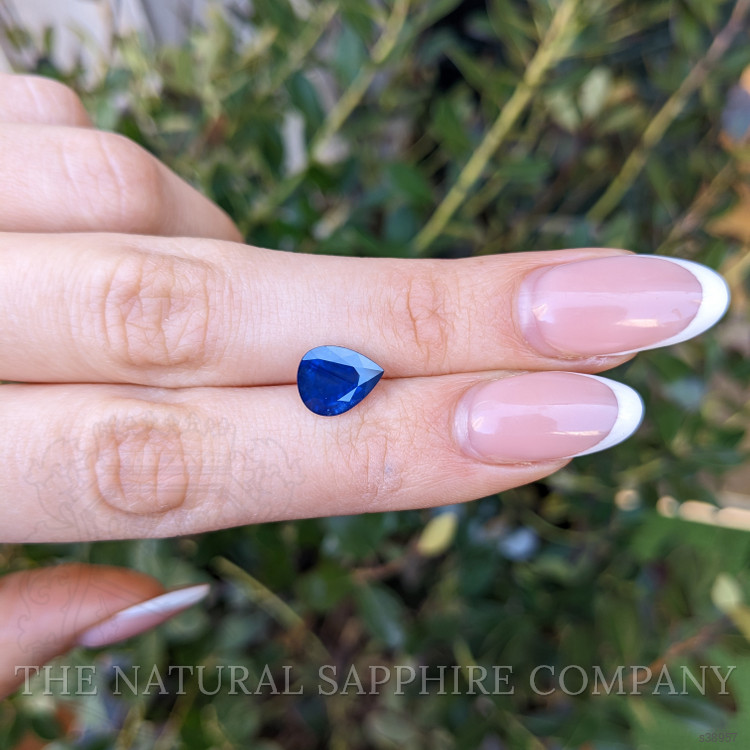 2.67 Ct. Blue Sapphire from Ceylon (Sri Lanka)