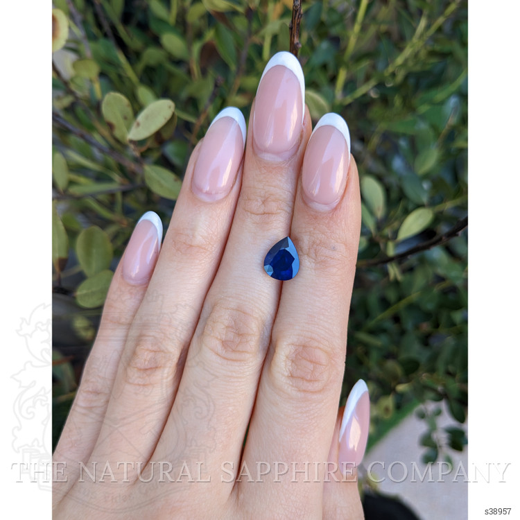 2.67 Ct. Blue Sapphire from Ceylon (Sri Lanka)