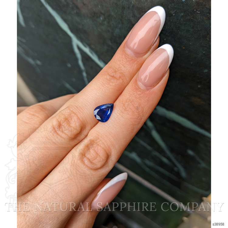 2.43 Ct. Blue Sapphire from Ceylon (Sri Lanka)