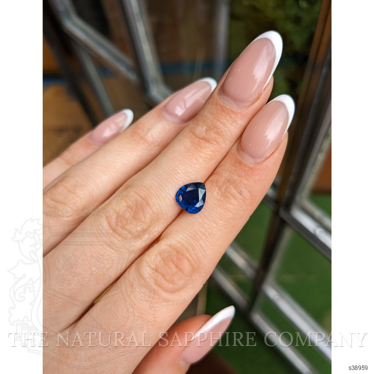 2.70 Ct. Blue Sapphire from Ceylon (Sri Lanka)