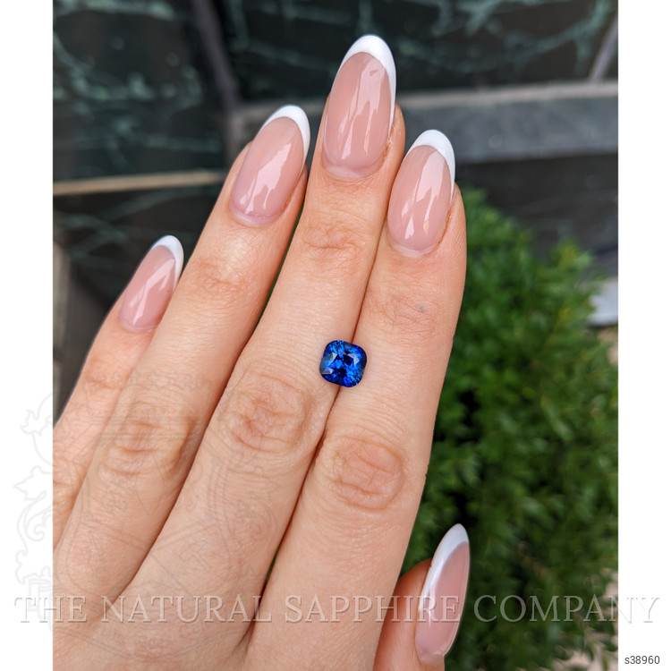 2.34 Ct. Blue Sapphire from Ceylon (Sri Lanka)