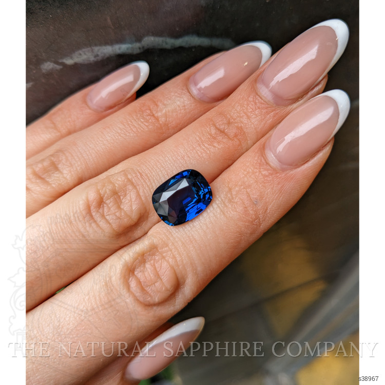 8.04 Ct. Blue Sapphire from Ceylon (Sri Lanka)