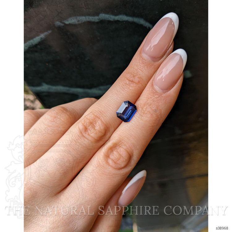 3.10 Ct. Blue Sapphire from Ceylon (Sri Lanka)