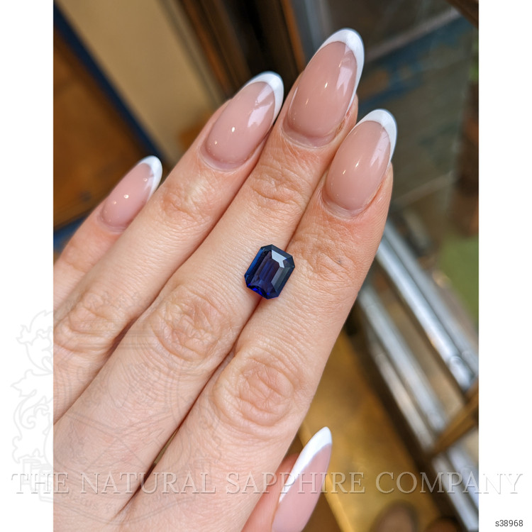 3.10 Ct. Blue Sapphire from Ceylon (Sri Lanka)
