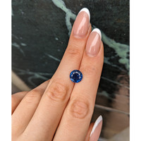 3.91 Ct. Blue Sapphire from Ceylon (Sri Lanka) Life Style