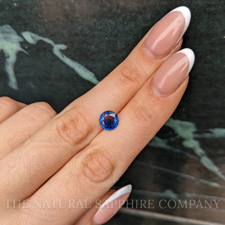 1.97 Ct. Blue Sapphire from Ceylon (Sri Lanka)