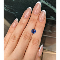 1.97 Ct. Blue Sapphire from Ceylon (Sri Lanka) Life Style
