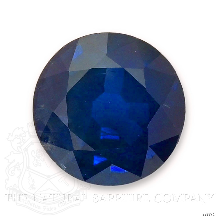 2.52 Ct. Blue Sapphire from Ceylon (Sri Lanka)