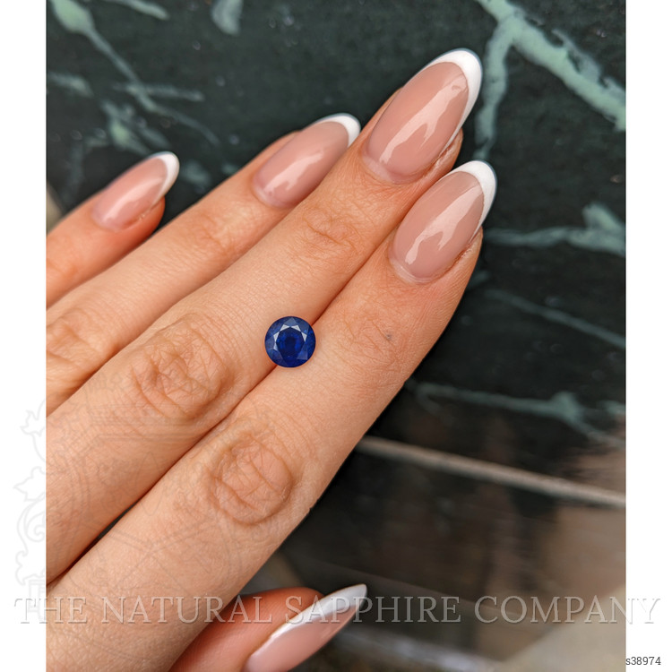 2.52 Ct. Blue Sapphire from Ceylon (Sri Lanka)