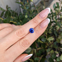 3.06 Ct. Blue Sapphire from Ceylon (Sri Lanka) Life Style