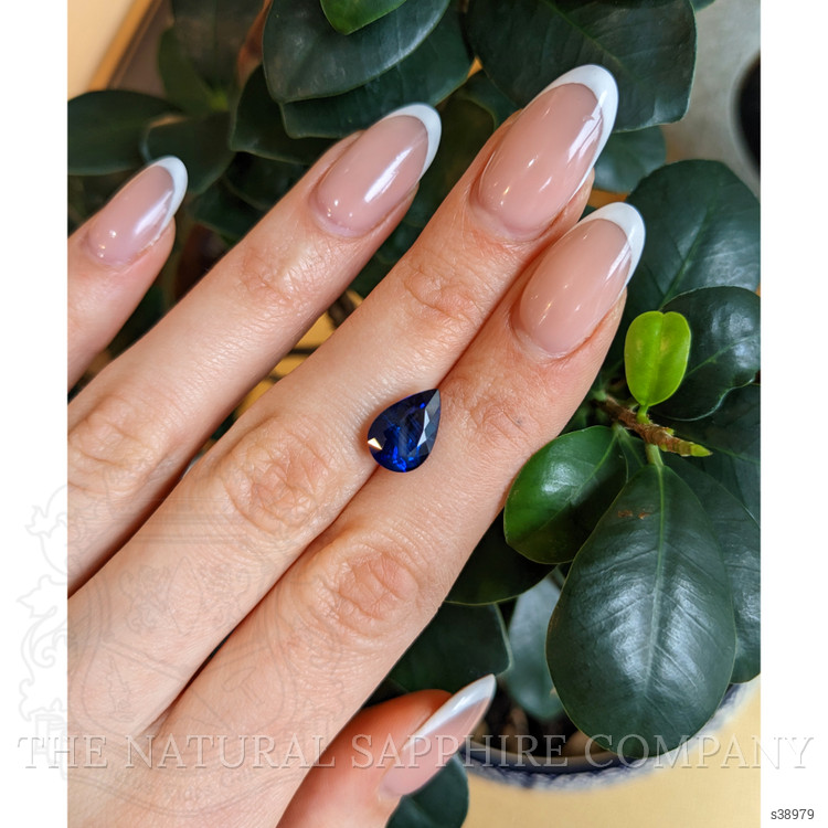 5.08 Ct. Blue Sapphire from Ceylon (Sri Lanka)