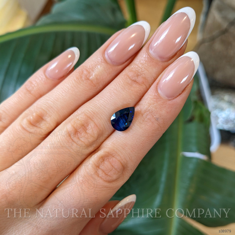 5.08 Ct. Blue Sapphire from Ceylon (Sri Lanka)