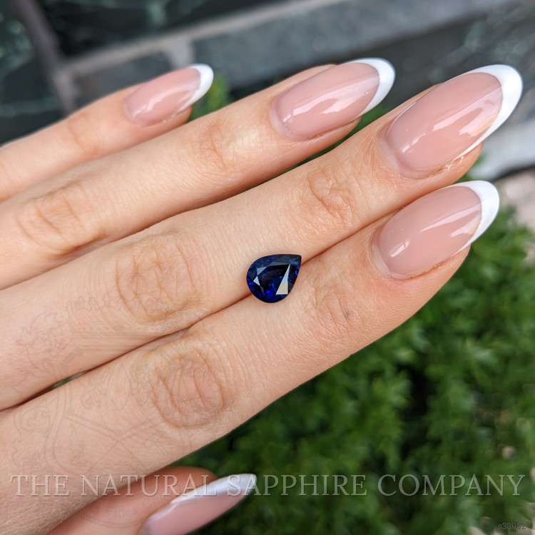 3.11 Ct. Blue Sapphire from Ceylon (Sri Lanka)