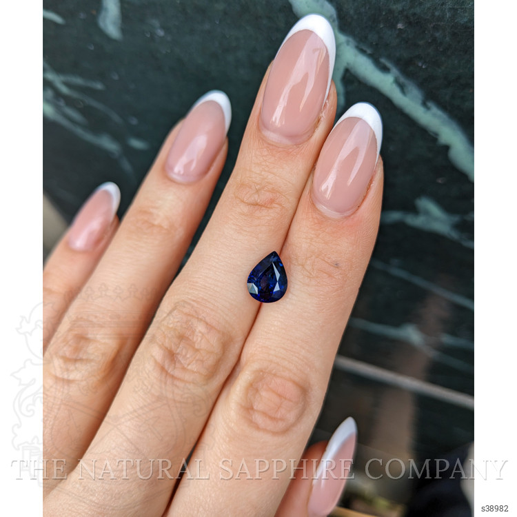 3.11 Ct. Blue Sapphire from Ceylon (Sri Lanka)