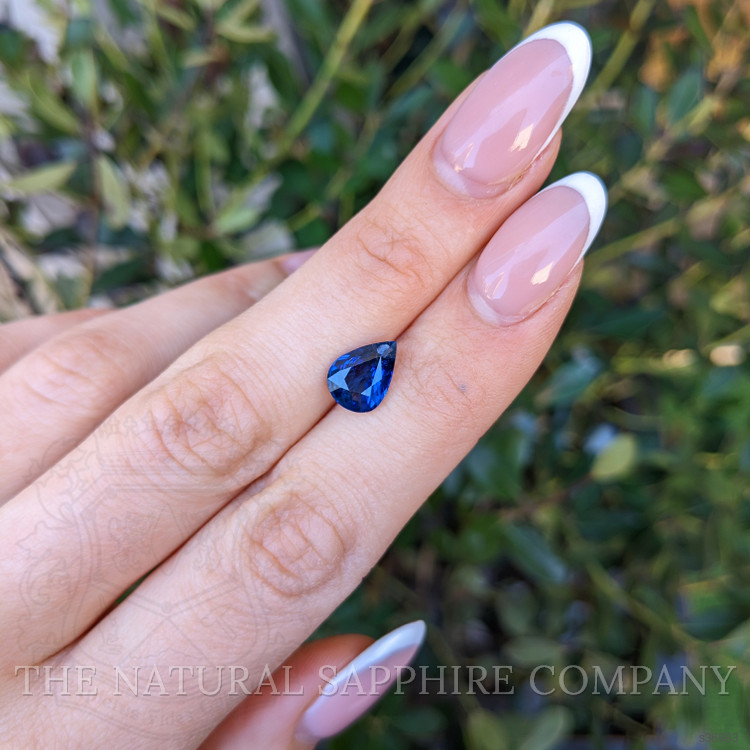 2.99 Ct. Blue Sapphire from Ceylon (Sri Lanka)