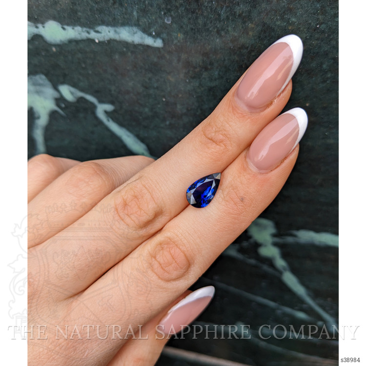 2.57 Ct. Blue Sapphire from Ceylon (Sri Lanka)
