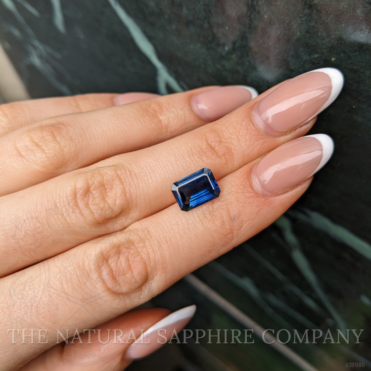 3.52 Ct. Blue Sapphire from Ceylon (Sri Lanka)