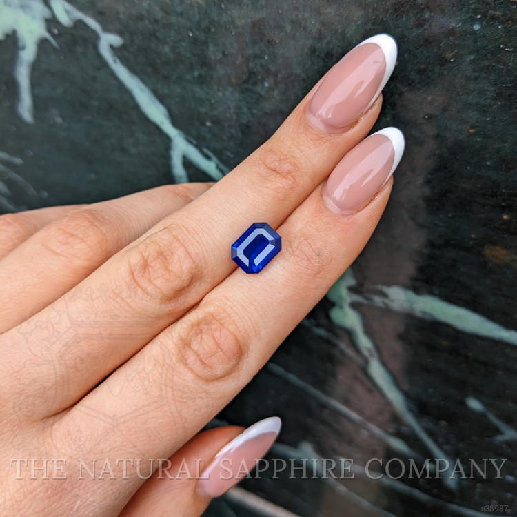 4.04 Ct. Blue Sapphire from Ceylon (Sri Lanka)