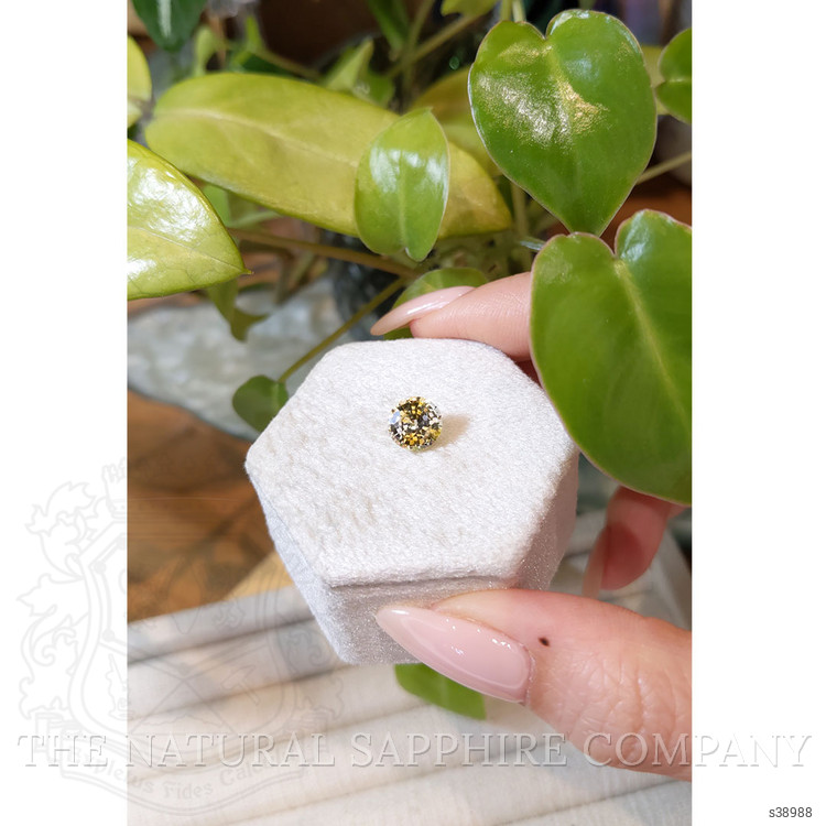 2.33 Ct. Bi Color Sapphire from Ceylon (Sri Lanka)