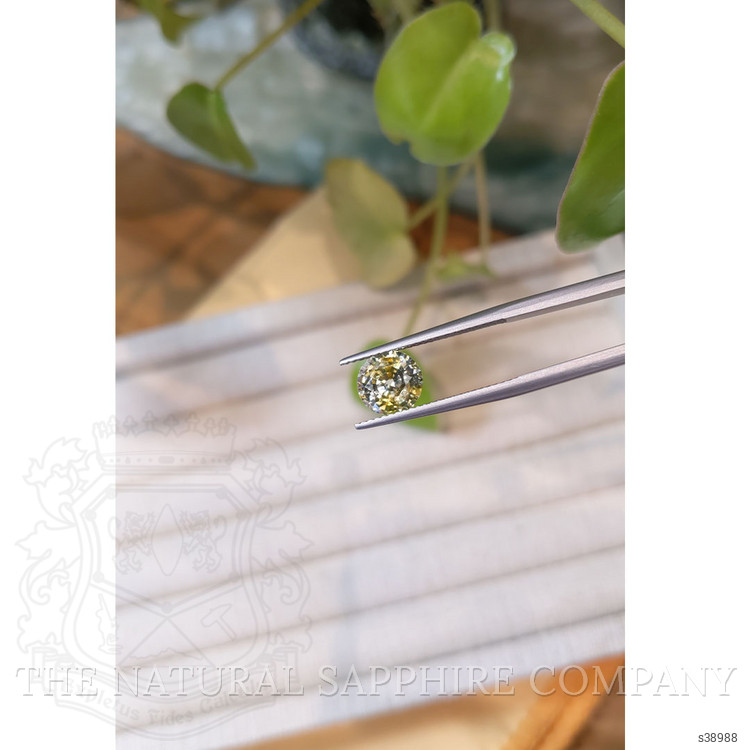 2.33 Ct. Bi Color Sapphire from Ceylon (Sri Lanka)