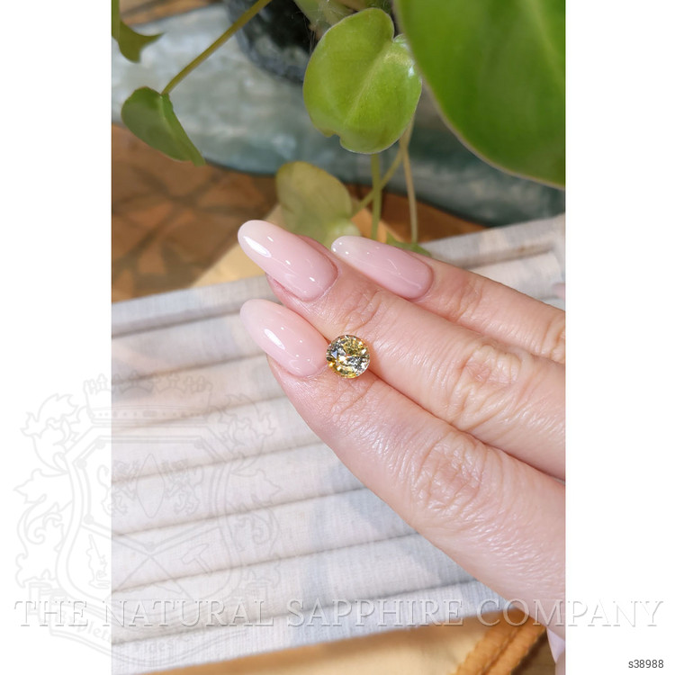 2.33 Ct. Bi Color Sapphire from Ceylon (Sri Lanka)