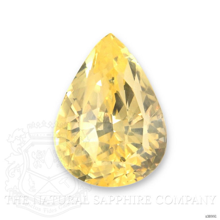 3.39 Ct. Yellow Sapphire from Ceylon (Sri Lanka)