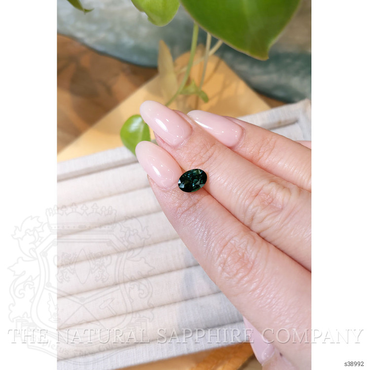 2.27 Ct. Bluish Green Sapphire from Madagascar