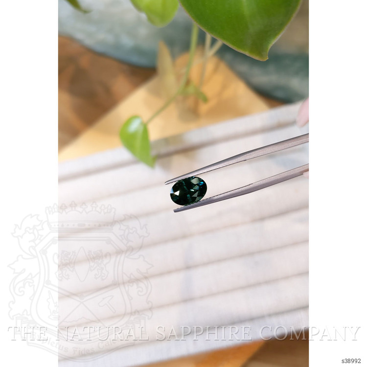 2.27 Ct. Bluish Green Sapphire from Madagascar