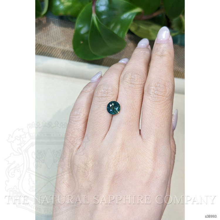 2.65 Ct. Bluish Green Sapphire from Madagascar