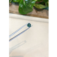 2.65 Ct. Bluish Green Sapphire from Madagascar Life Style