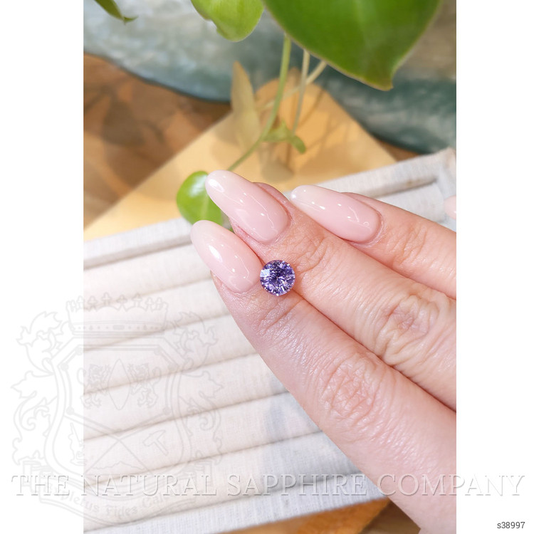 2.00 Ct. Violet Sapphire from Ceylon (Sri Lanka)