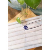 2.00 Ct. Violet Sapphire from Ceylon (Sri Lanka) Life Style