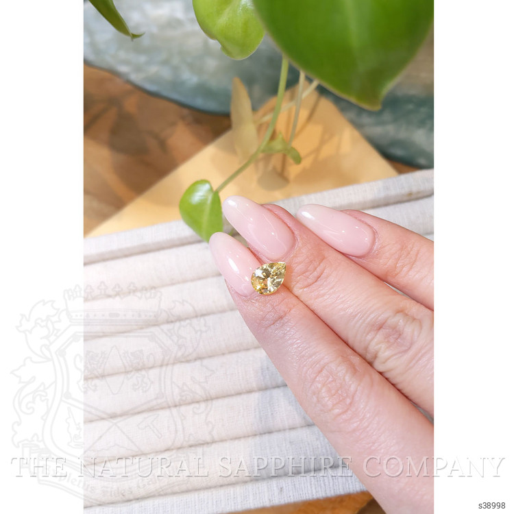 2.75 Ct. Yellow Sapphire from Ceylon (Sri Lanka)