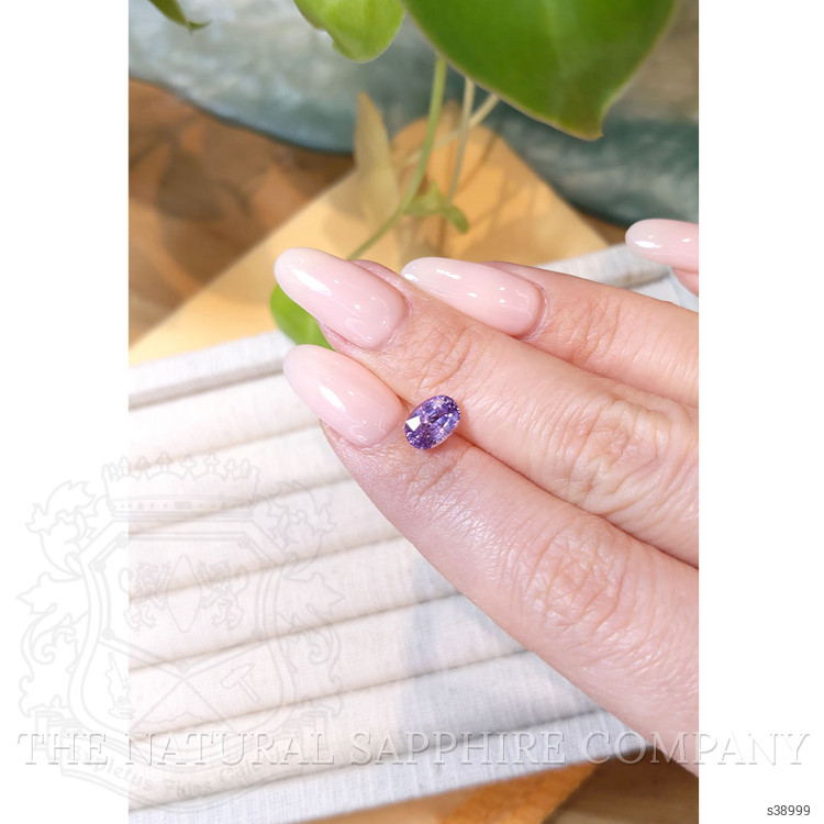 1.67 Ct. Pinkish Purple Sapphire from Madagascar