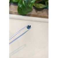 1.90 Ct. Greenish Blue Sapphire from Madagascar Life Style
